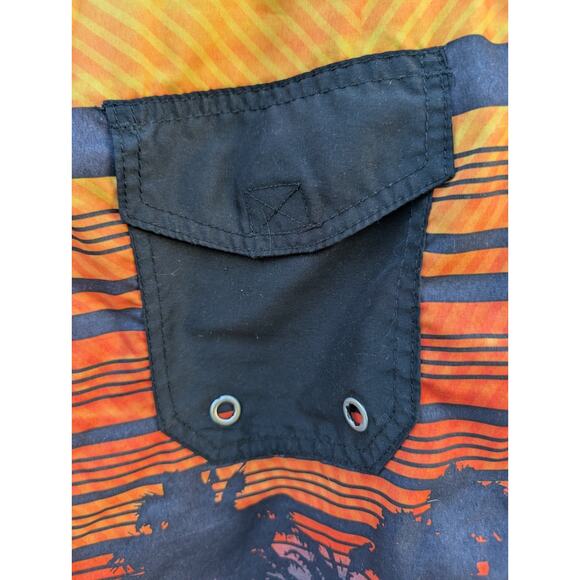 Corona Mens Cerveza Beer Sunset Board Shorts Swim Trunks Large Beach Coastal Y2K - Picture 4 of 8